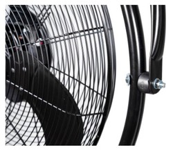 מאוורר קיר 20 מסתובב עם שלט 