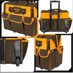 תיק כלי עבודה טרולי עם גלגלים