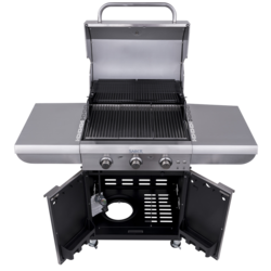 גריל גז 3 מבערים מנירוסטה בעל טכנויולגיה מיוחדת