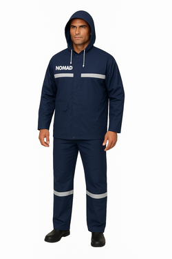 חליפת סערה פסים זוהרים 