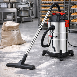 שואב אבק תעשייתי 40 ליטר  יבש / רטוב / נושף מיכל נירוסטה