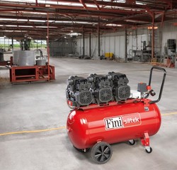 מדחס / קומפרסור ללא שמן 100 ליטר 