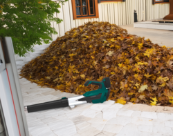 מפוח נטען 20V מנוע בראשלס + מטען מהיר וסוללה 2.5Ah 