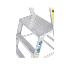 סולם אלומיניום משענת 7 שלבים 