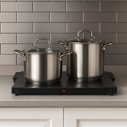 פלטת שבת 6 סירים 45X70 סמ 600W