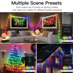 פס לד באורך 5 מטר RGB + שלט רחוק