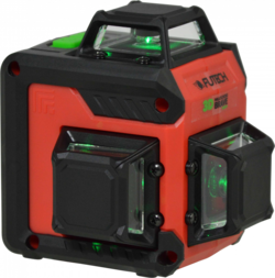 לייזר קווים תלת-ממדי קרן ירוקה + חצובה ולוכד