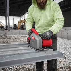 מסור עגול 8 למתכת 18V + שתי סוללות 5.0AH