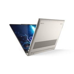 מחשב נייד LENOVO הברידי 2 ב-1 מסך מגע 16 זיכרון 16GB RAM אחסון 1TB כסוף