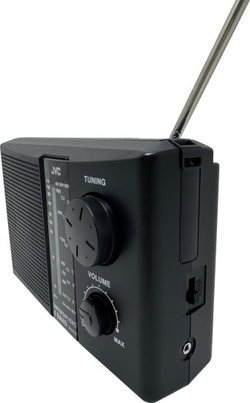 רדיו טרנזיסטור נייד - צבע שחור