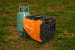 גנרטור מושתק אינוורטר בנזין או גז 3700W 