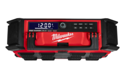 מערכת שמע נטענת 18V + שתי סוללות 5.0AH