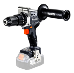 סט פטישון, אימפקט, משחזת זווית, מסור אנכי ומברגה עם 2 סוללות ומטען