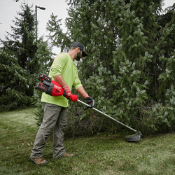 חרמש 43.2 סמ נטען עוצמתי (18M×2) 36V עם זוג סוללות 5.0AH מטען ותיק נשיאה