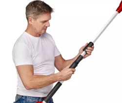 מסור שרשרת טלסקופי נטען 18V + סוללה 4.0AH ומטען