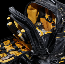 תיק צד מתחבר לארגז מעל 25 תאי אחסון