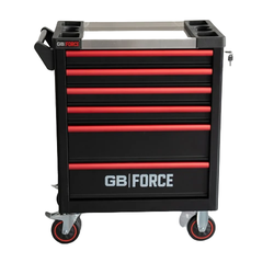 עגלת כלים 6 מגירות מאובזרת