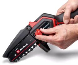 משור שרשרת מיני נטען 18V + סוללה 4.0AH ומטען