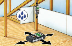 סורק משטחים אוניברסלי לאיתור לחות 