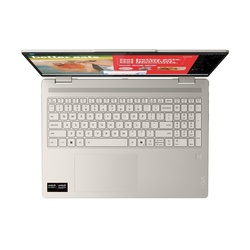 מחשב נייד LENOVO הברידי 2 ב-1 מסך מגע 16 זיכרון 16GB RAM אחסון 1TB כסוף