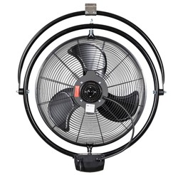 מאוורר קיר 20 מסתובב עם שלט 