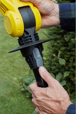 גוזם גדר 45 סמ + סוללה 4A ומטען 