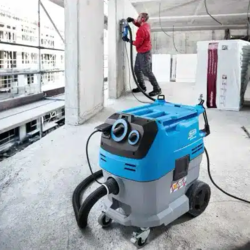 שואב אבק תעשייתי רטוב/יבש 1380W עם שקע טכני וויברטור