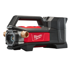 סט משאבת העברת מים נטענת 18V עם שתי סוללות 5.0AH ומטען