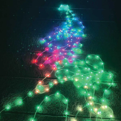 פס לד באורך 5 מטר RGB + שלט רחוק