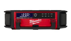 מערכת שמע נטענת 18V + שתי סוללות 5.0AH