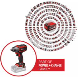 מברגת אימפקט נטענת 18V בראשלס (גוף בלבד)