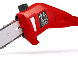 מסור שרשרת טלסקופי נטען 18V + סוללה 4.0AH ומטען