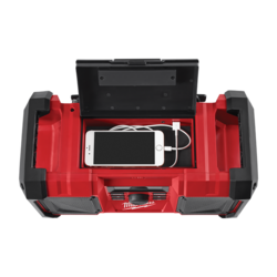 סט רמקול בלוטוס רדיו נטען 18V (גוף בלבד)