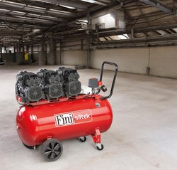 מדחס / קומפרסור ללא שמן 100 ליטר 