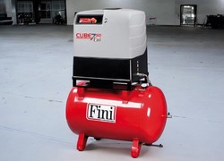 מדחס / קומפרסור בורגי 7.5 כס על מיכל 270 ליטר