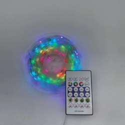 פס לד באורך 5 מטר RGB + שלט רחוק