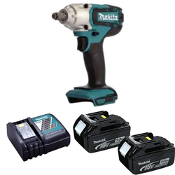 מפתח אימפקט 1/2 18V + שתי סוללות 5.0AH