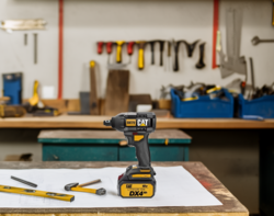 מפתח רטיטה BRUSHLESS נטען 18V + זוג סוללות 4AH ומטען 