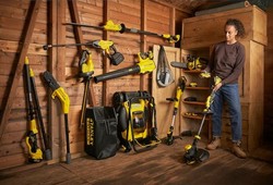 גוזם גדר 45 סמ + סוללה 4A ומטען 