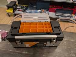 ארגז כלים קשיח + אורגינייזר