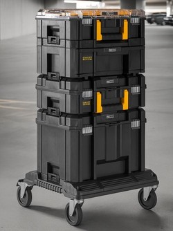 עמדת אחסון 5 חלקים על גלגלים