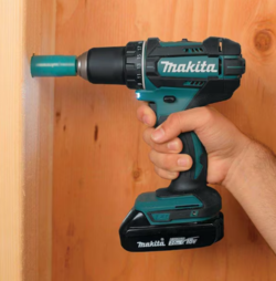 מברגה/מקדחה 18V + סוללה 1.5AH ומקדחים