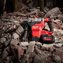 סט פטיש חציבה וקידוח נטען 18V סוללה 12AH ומטען 