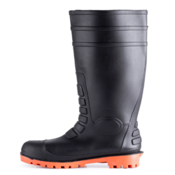 מגפי גומי בטיחות S5 כיפה מגן פלדה, קל ועמיד במים, סוליה נגד החלקה