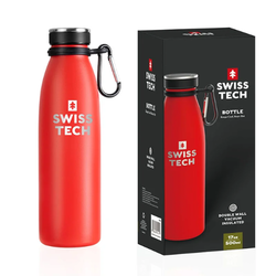 בקבוק תרמי אדום עם שאקל 500 מל 