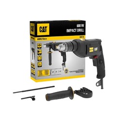 מקדחה חשמלית 600W דופקת עד 13 ממ