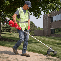 חרמש 43.2 סמ נטען עוצמתי (18M×2) 36V עם זוג סוללות 5.0AH מטען ותיק נשיאה