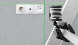 סט פלס לייזר ירוק + חצובה