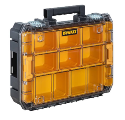 אורגנייזר 9 תאים נשלפים עם מכסה שקוף מסדרת