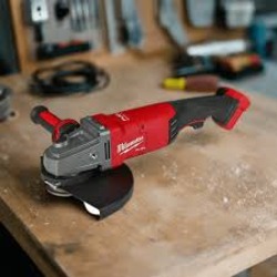 משחזת זווית 18V ללא פחמים + סוללה 5.0AH